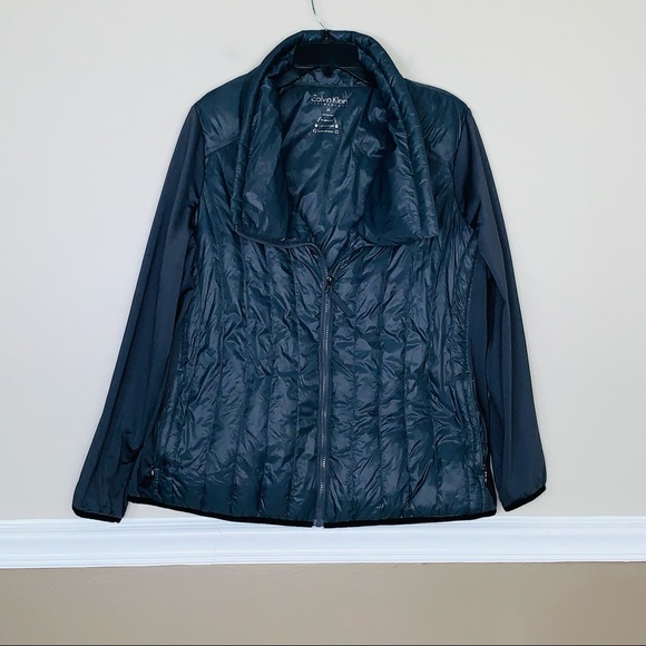 Calvin Klein Performance Grey Puffer Jacket 2X - Picture 10 of 10